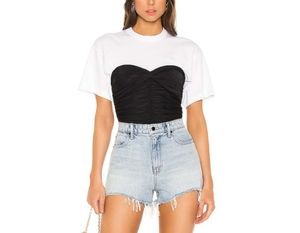 Alexanderwang.t rushed bodycorn  top